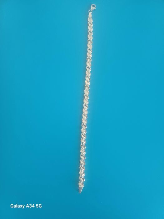 Brățară din aur 14k lucrată manual.