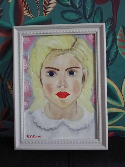 Tablou românesc " fata avocatului_Sara. Semnat Tu