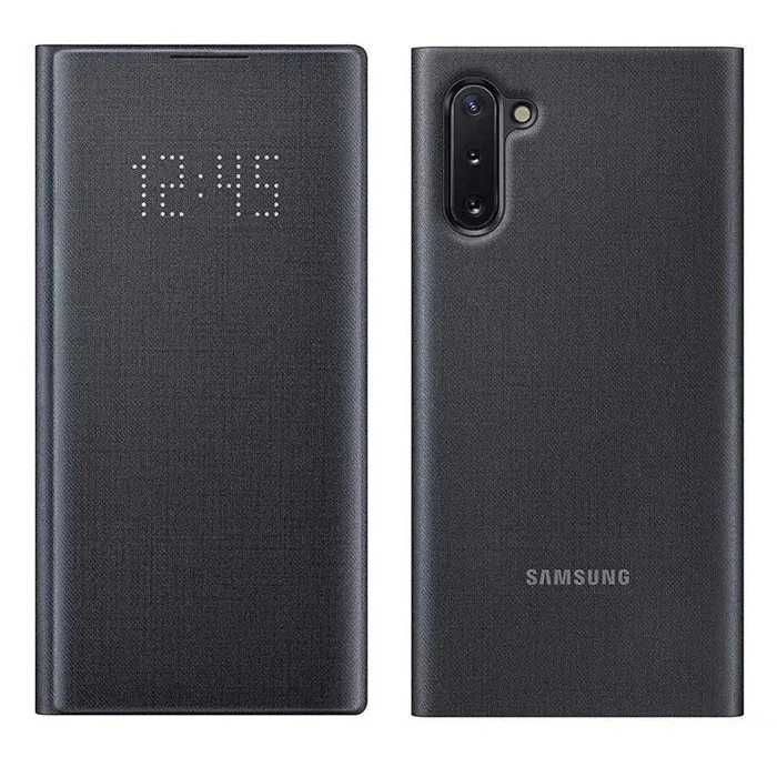 Husa Samsung LED View Galaxy Note 10 Black EF-NN970PBEGWW Sigilata Noua