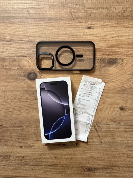 IPhone 16 PRO MAX Технополис Гаранционен като НОВ ! Black Titanium