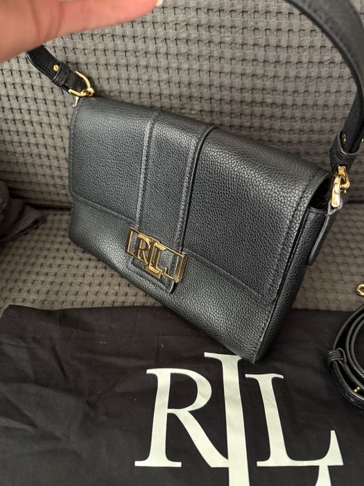 Чанта от естествена кожа Ralph Lauren