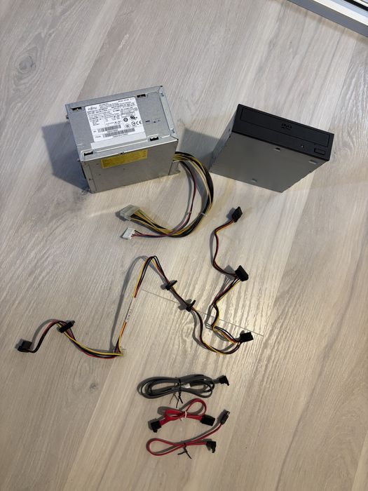 Pachet = Sursa Calculator PC Desktop + Cabluri + unitate DVD