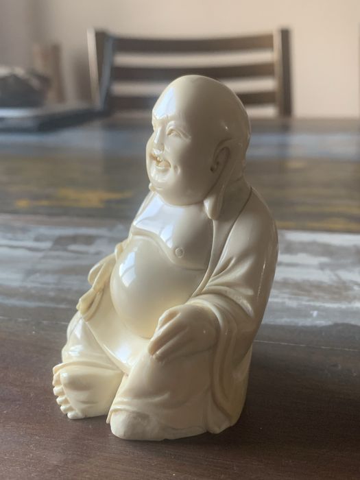 Стара китайска фигура Буда, кост