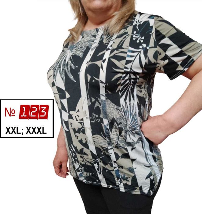 Промо!!! Дамски Ежедневни Блузи с Къс ръкав !!! НОВИ