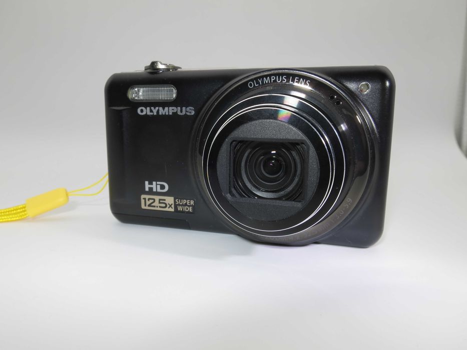 Olympus VR-325 компактен цифрова фотоапарат, дигитална камера с голям оптичен зум 12х, 14MP, отлично състояние като НОВО