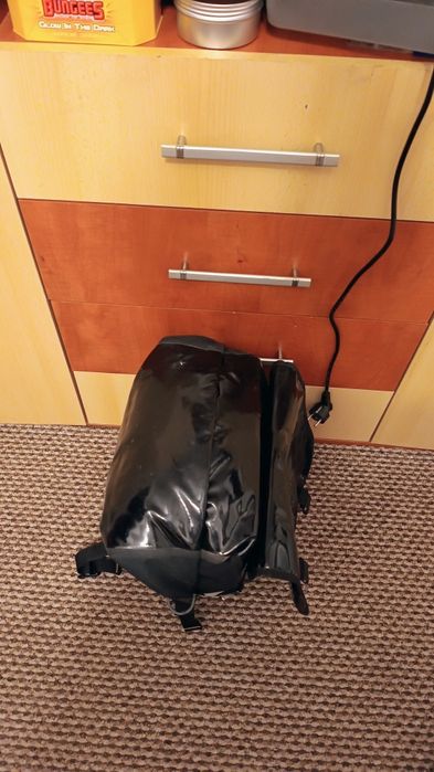 Geanta bicicleta, coburi