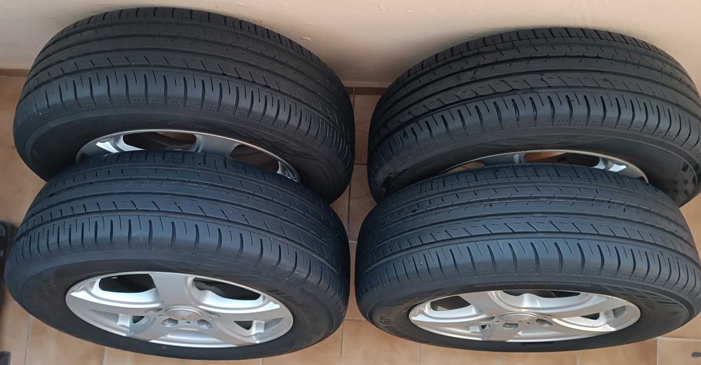 джанти 15" 5x114.3+ нови летни гуми Yokohama 195/65/15