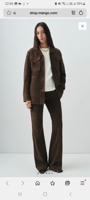 куртка из 100%  замши