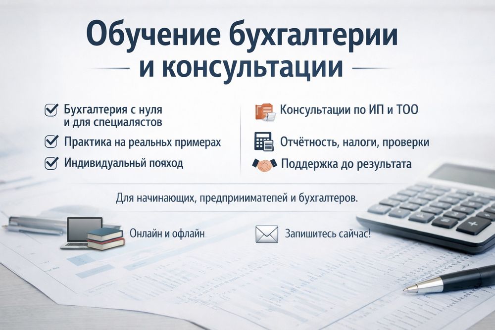 Бухгалтерские услуги