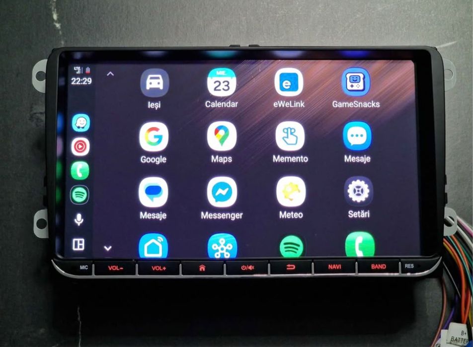 Navigatie Android 9” VW/SKODA/SEAT