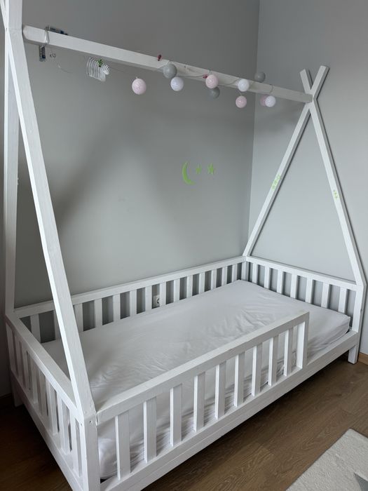 Pat Montessori, cu saltea cocos