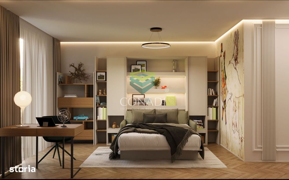 Rafinament contemporan in Domenii. Apartament 4 camere. Dubla vedere.
