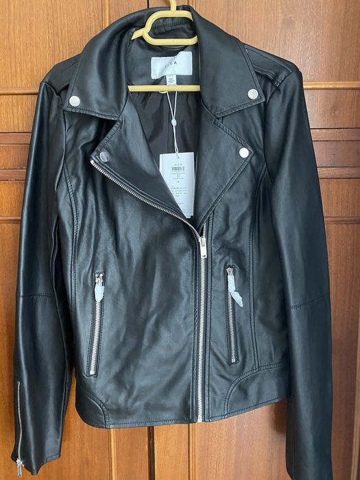 Geacă VILA imitație de piele Nou cu etichetă