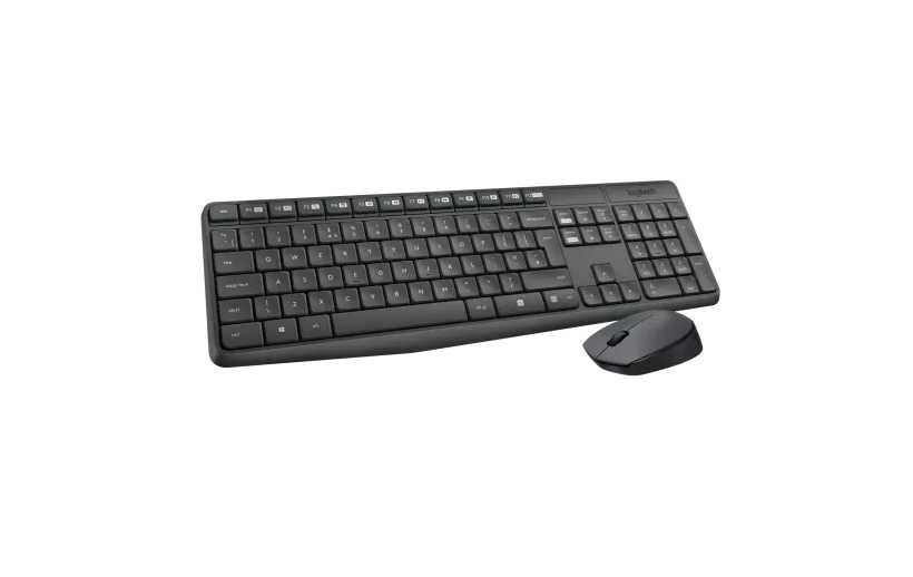 ( Комплект Logitech MK235 (Grey, RUS)