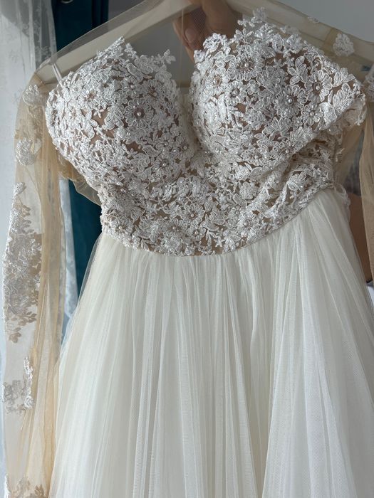Vand rochie de mireasa milla nova 1200 lei Brasov