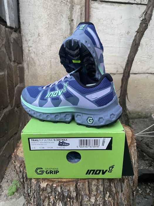 Pantofi trail running Inov-8 TrailFly Ultra G 300 Max marimea 38, noi
