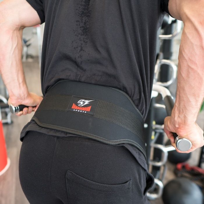 Колан с верига за кофички и набирания Armageddon Sports