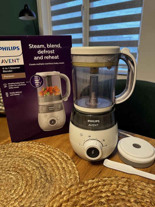 Уред Philips Avent Premium 4 в 1 за готвене на пара