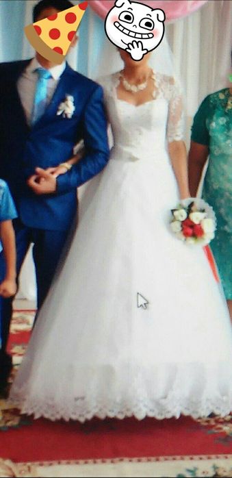 Срочно свадебные платье