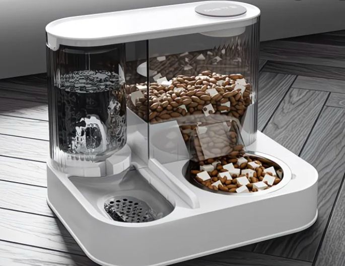 Авто миска для кошечек