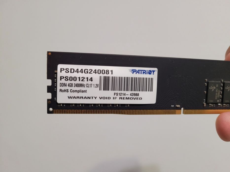 ОЗУ, patriot ddr4 8gb