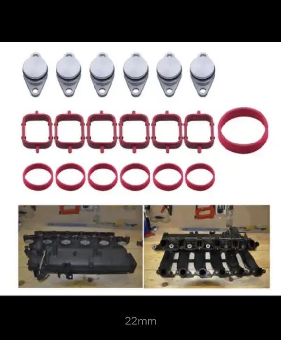 Kit anulare clapete galerie admisie doape Bmw M47 M57 22mm 33mm