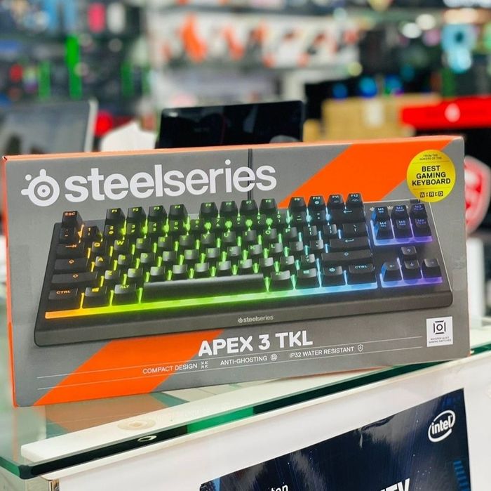 Steelseries Apex 3 TKL СКИДКА/ресурс 20млн нажат/Мембраная Клавиатура