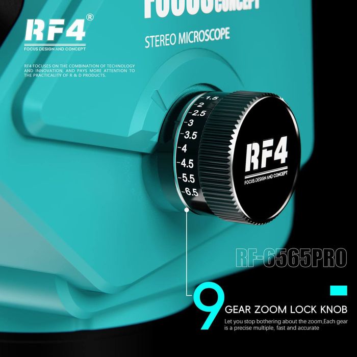 Микроскоп RF4-6565 PRO D2 +камера 4к