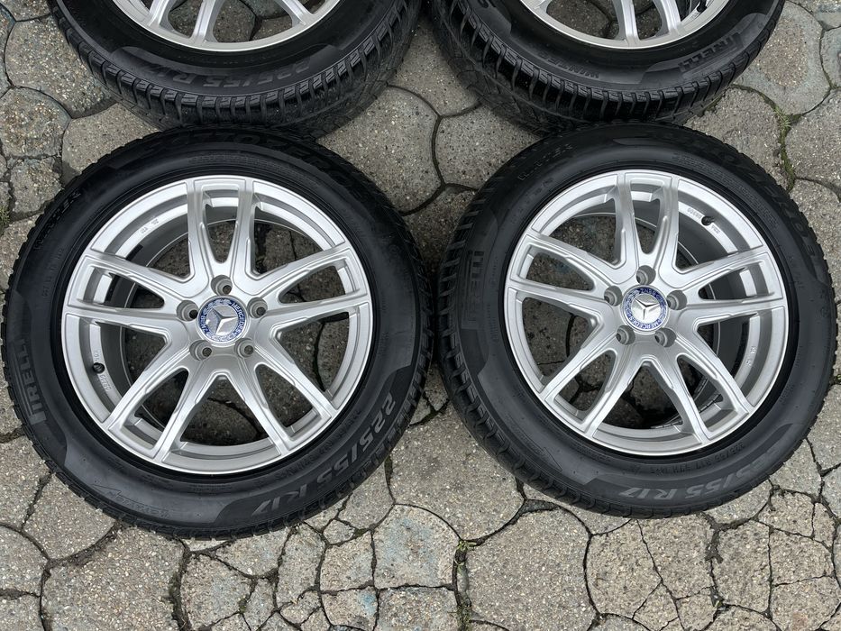 Jante 5x112mm, anvelope iarna 225/55 R17 Mecerdes Vito, Viano, V-Class