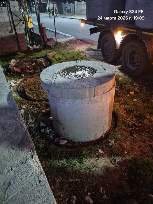 Железнобетонные кольца для септика