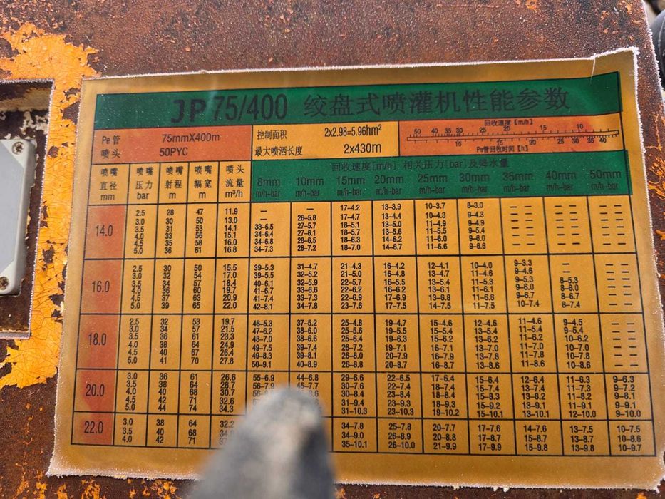 дождевальная машина барабанного типа