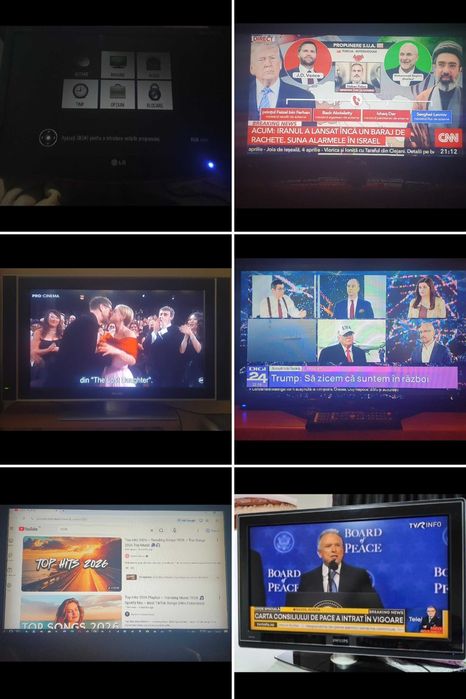 Televizoare Televizor TV cu LED sau LCD de 19, 22, 28, 32, 42, 43 " inch inci 48 56 71 81 107 110 cm LG Changhong Philips Nei Hyundai FULL HD HDMI VGA