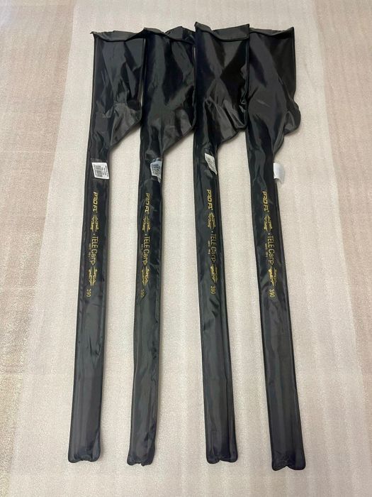 SET 4 Lansete Telescopice FL TELE CARP 3.90m PRO FL 180G NEW 2024