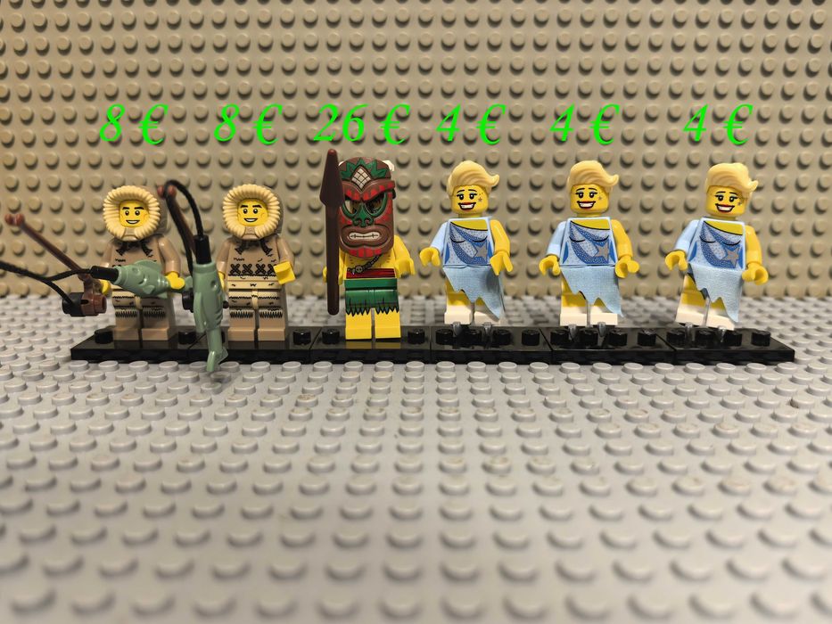 LEGO минифигурки рицари пирати нинджаго космос колекционерски стар уорс уестърн фортнайт властелинът на пръстените други ЧАСТ 5