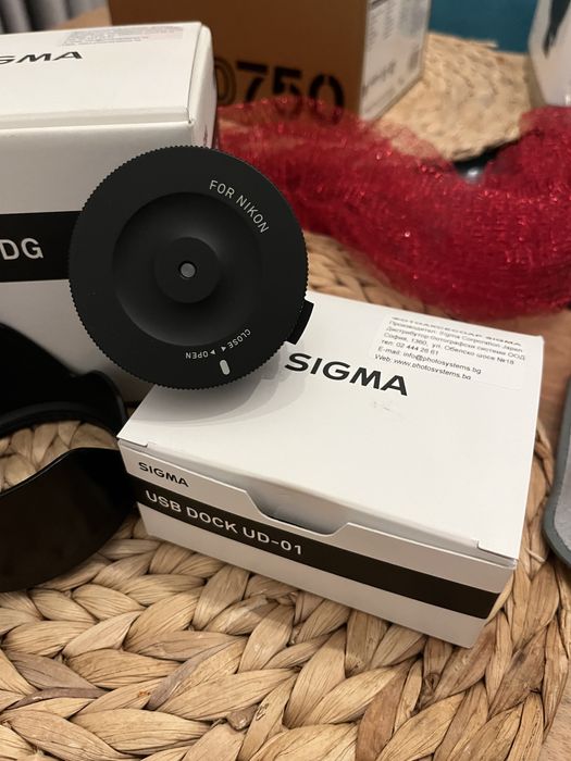 Sigma 35mm F/1.4 DG ART с Калибратор за Nikon