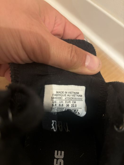 Adidasi Converse, nr 36, gri inchis