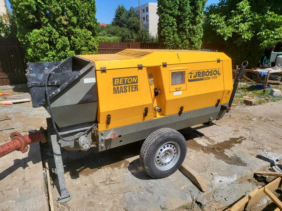 Torcretare mecanizata si inchiriere pompe stationare beton