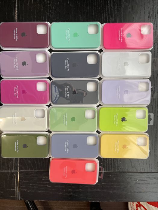 Husa silicon cu interior de catifea iPhone 12 iPhone 12 Pro