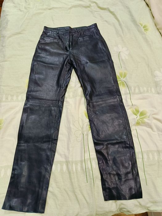 Кожаные брюки размер 29
