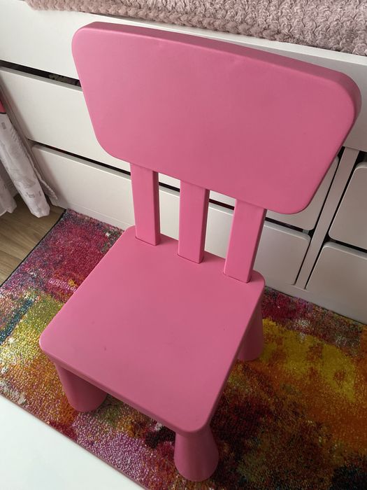 Vand masuta + 2 scaune Mammut Ikea