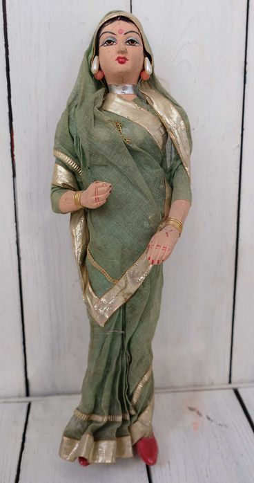 Коллекционная кукла индийская 70-е годы