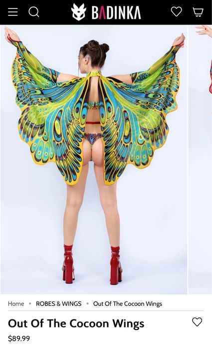 Badinka Out Of The Cocoon Wings