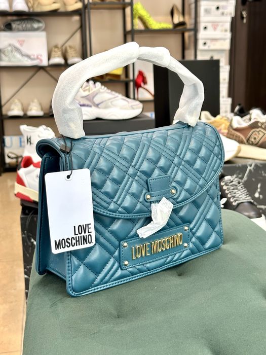 Дамска чанта Love Moschino JC4149 Emerald намалена