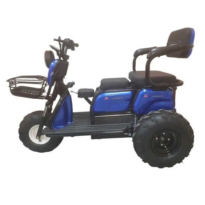 Електрическа триколка GTX-М19 триместна високопроходима