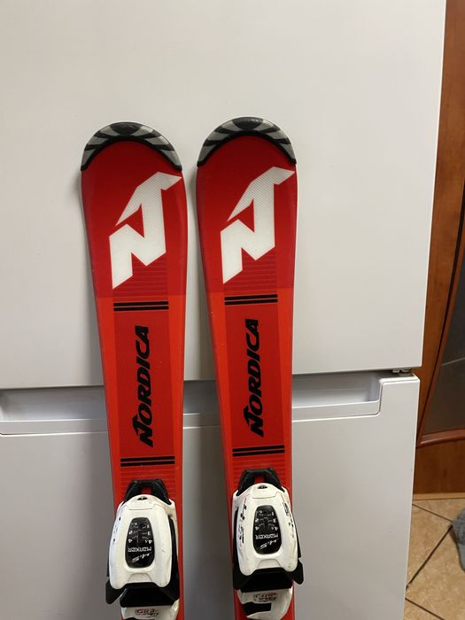 Schiuri  copii 100 cm cu clapari skiuri set