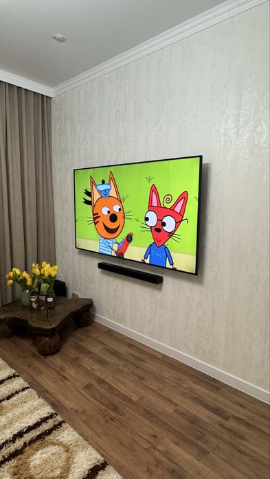 Установка телевизора на стену