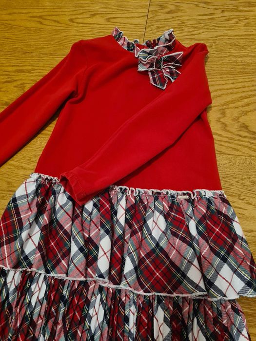 Rochie fete Mayoral, 6 ani, 116 cm rosie