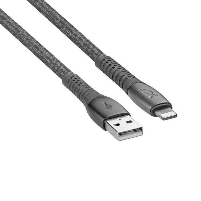 ^ Рассрочка на кабель  RIVACASE Lightning cable grey