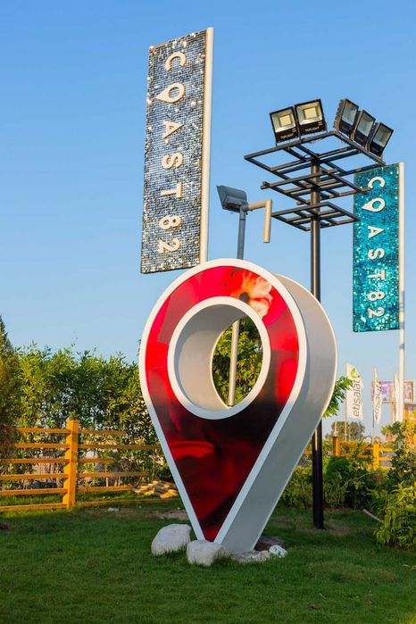 Нестандартные рекламные конструкции уникальные - инсталляции