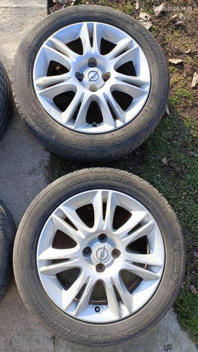 Set jante + cauciucuri 195/55/16